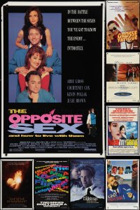 3h0853 LOT OF 14 UNFOLDED SINGLE-SIDED 27X41 ONE-SHEETS 1990s a variety of movie images!