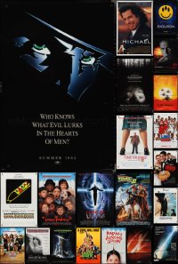 3h0832 LOT OF 21 UNFOLDED DOUBLE-SIDED MOSTLY 27X40 ONE-SHEETS 1990s-2000s cool movie images!