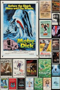 3h0182 LOT OF 28 FOLDED 1970S-1990S ONE-SHEETS 1970s-1990s great images from a variety of different movies!
