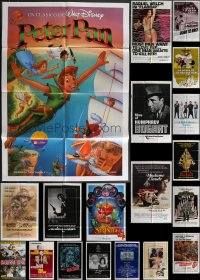 3h0164 LOT OF 44 FOLDED ONE-SHEETS 1970s-1980s great images from a variety of different movies!
