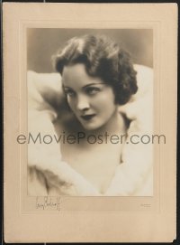 3j0098 MARLENE DIETRICH signed matted deluxe 10x13.25 still 1930s portrait by by Irving Chidnoff!