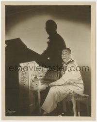 3j0328 CASABLANCA 8x10.25 still 1942 best image of Dooley Wilson singing by his piano with shadow!