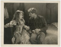 3j0391 WIND 8x10.25 still 1928 beautiful Lillian Gish & Lars Hanson in Victor Sjostrom classic!