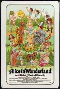3j0861 ALICE IN WONDERLAND linen 1sh 1976 X-rated, sexy Playboy cover girl Kristine De Bell!