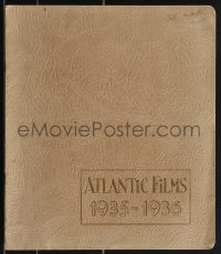 3j0109 ATLANTIC FILMS 1935-36 Spanish campaign book 1935 Gaumont British releases, Hitchcock, rare!