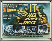 3j0066 IT CAME FROM OUTER SPACE style A 3D 1/2sh 1953 Ray Bradbury, Jack Arnold classic 3D sci-fi!