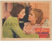 3j0263 DR. MONICA LC 1934 c/u of Kay Francis with her husband's pregnant mistress, Jean Muir, rare!