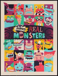 3k1641 AAAHH REAL MONSTERS #25/175 18x24 art print 2016 Mondo, art by Dave Perillo, first edition!