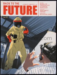 3k1672 BACK TO THE FUTURE #16/325 18x24 art print 2017 Mondo, George Bletsis, regular edition!