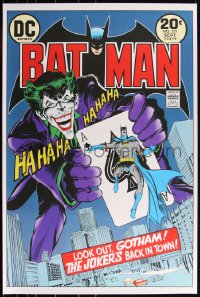 3k0150 BATMAN #16/250 24x36 art print 2019 Mondo, art by Neal Adams, No. 251!