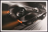 3k0155 BATMAN #16/275 24x36 art print 2016 Mondo, art by Craig Drake, The Batmobile!