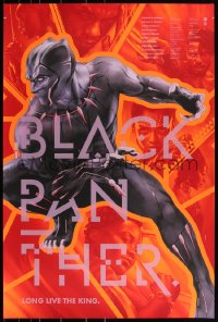 3k0225 BLACK PANTHER #16/375 24x36 art print 2019 Mondo, Martin Ansin, regular edition!