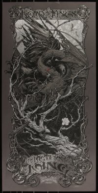 3k1520 LORD OF THE RINGS: THE RETURN OF THE KING signed #24/125 19x39 art print 2012 Horkey, variant!