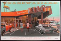 3k0989 PULP FICTION signed #10/75 24x36 art print 2014 by Tarantino AND Jackson, variant, Durieux!