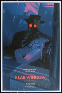 3k1004 REAR WINDOW signed #16/175 24x36 art print 2014 by Laurent Durieux, Mondo, variant edition!