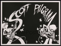 3k2179 SCOTT PILGRIM VS. THE WORLD signed #60/175 18x24 art print 2014 by Bryan Lee O'Malley, Mondo!