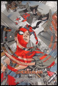 3k1114 SPIDER-MAN: HOMECOMING #16/275 24x36 art print 2017 Mondo, Martin Ansin, variant edition!
