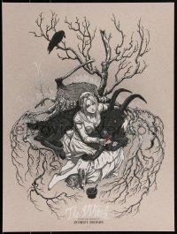 3k2311 WITCH #16/150 18x24 art print 2017 Mondo, creepy art by Becky Cloonan, variant edition!