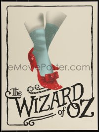 3k2317 WIZARD OF OZ 18x24 art print 2012 great close-up art of ruby slippers!