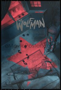 3k1296 WOLF MAN #16/125 24x36 art print 2020 Mondo, art by Jonathan Burton, variant edition!