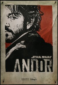 3m0070 ANDOR DS tv poster 2022 Star Wars, Disney+, art of Diego Luna in the title role as Cassian!
