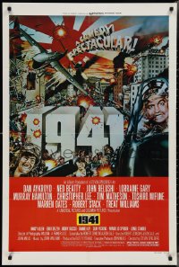3p0622 1941 style D 1sh 1979 Spielberg, art of John Belushi, Dan Aykroyd & cast by McMacken!