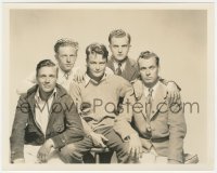 3p1848 ALL QUIET ON THE WESTERN FRONT candid deluxe 8x10 still 1930 Lew Ayres & co-star buddies!