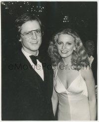 3p1909 CHERYL LADD/DAVID LADD deluxe 8x10 news photo 1978 c/u at Golden Globe Awards by Ron Galella!
