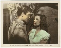 3p1910 CHINA GIRL color-glos 8x10 still 1942 great c/u of sexy Gene Tierney & George Montgomery!