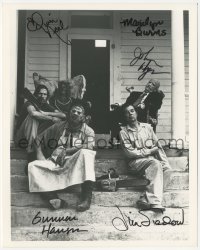 3p2183 TEXAS CHAINSAW MASSACRE signed 8x10 REPRO photo 1995 by Hansen, Burns, Neal, Dugan & Siedow!