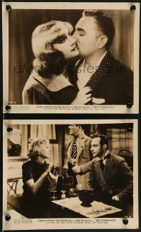 3p1839 TRUE CONFESSION 2 Other Company 8x10 stills 1937 Carole Lombard, Barrymore, Merkel, Dugan!