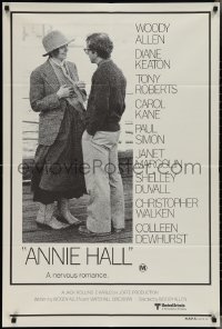 3p0439 ANNIE HALL Aust 1sh 1977 Woody Allen & Diane Keaton in a nervous romance, ultra rare!