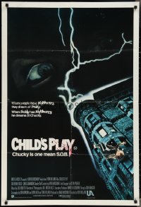 3p0447 CHILD'S PLAY Aust 1sh 1988 something's moved in, you'll wish it was only make-believe!