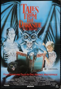 3p0475 TALES FROM THE DARKSIDE Aust 1sh 1990 George Romero & Stephen King, creepy art of demon!