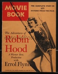 3p0281 ADVENTURES OF ROBIN HOOD fumetti picture book 175 images from the movie w/captions, rare!