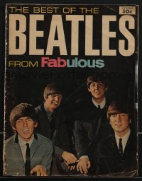 3p0285 BEATLES softcover book 1964 the best from Fabulous, filled with great color images!