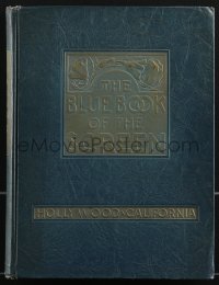 3p0276 BLUE BOOK OF THE SCREEN hardcover book 1923 filled with great Hollywood images & info, rare!