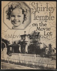 3p1697 SHIRLEY TEMPLE ON THE MOVIE LOT softcover book 1936 a day in the life of the child star!