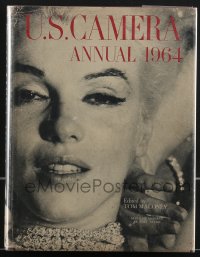 3p0279 U.S. CAMERA ANNUAL 1964 first edition hardcover book 1964 Marilyn Monroe by Bert Stern cover!