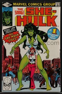 3p0138 SHE-HULK Savage She-Hulk #1 comic book February 1980 first appearance & origin story!