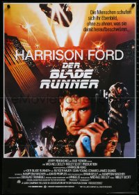 3p0294 BLADE RUNNER German 1982 Ridley Scott, different montage of Harrison Ford & cast!