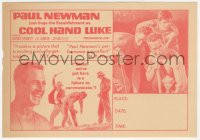 3p1603 COOL HAND LUKE herald 1967 Paul Newman, what we've got here is a failure to communicate!