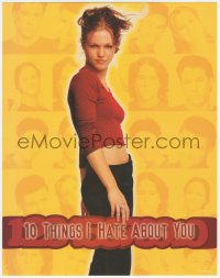 3p0994 10 THINGS I HATE ABOUT YOU TC 1999 sexy Julia Stiles in Shakespeare's Taming of the Shrew!