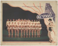 3p1104 42nd STREET LC 1933 incredible portrait of sexy chorus girls & guys, Busby Berkeley, rare!