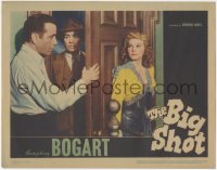 3p1128 BIG SHOT LC 1942 Humphrey Bogart hides Irene Manning behind door from Joe Downing!
