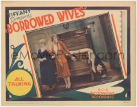 3p1132 BORROWED WIVES LC 1930 Vera Reynolds & Nita Martan search for Rex Lease under bed, rare!