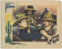 3p1139 CACTUS KID LC 1935 Jack Perrin in death struggle with Slim Whitaker and another, rare!