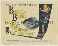 3p1016 COME DANCE WITH ME TC 1960 Voulez-vous Danser avec Moi?, art of sexy Brigitte Bardot!