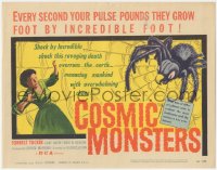 3p1017 COSMIC MONSTERS TC 1958 every second your pulse pounds they grow foot by incredible foot!