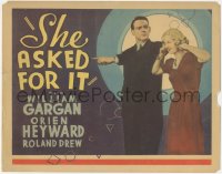 3p1081 SHE ASKED FOR IT other company TC 1937 writer & pretend detective solves his uncle's murder!